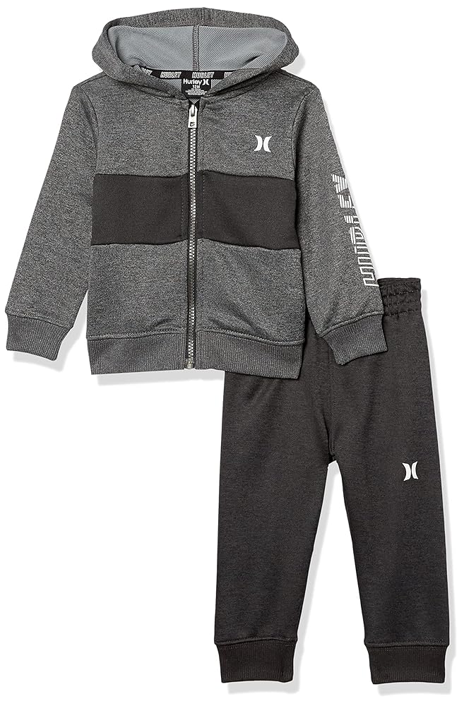 Amazon.com: Hurley Baby Boys' Hoodie and Joggers 2-Piece Set